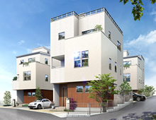 都市型3階建住宅